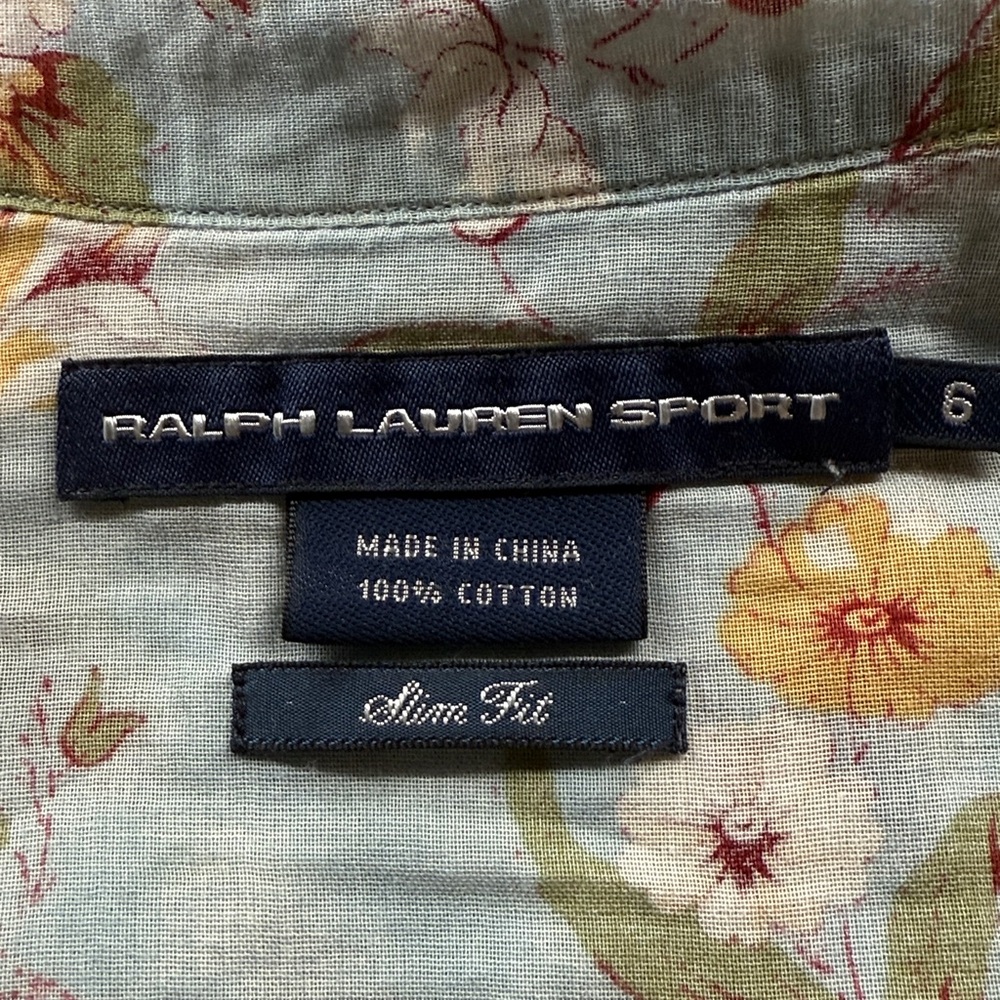 Ralph Lauren Sport Floral Cotton Western Shirt - Picture 4 of 6
